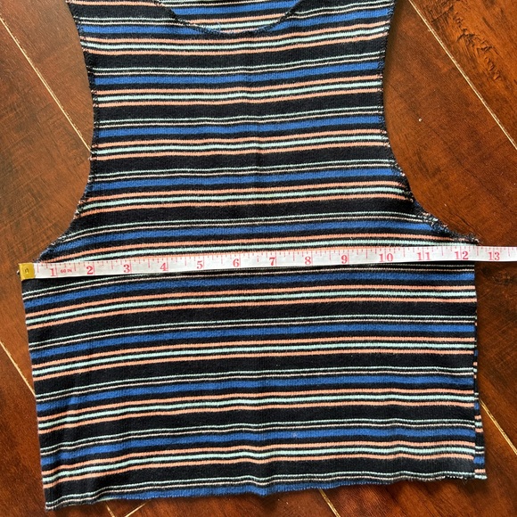 Zara Crop Top Multicolor Size S - Picture 4 of 5